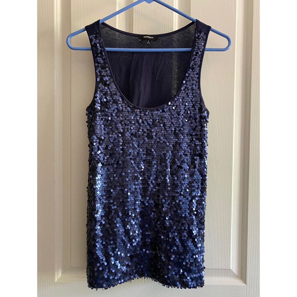 Sequin Tank Top